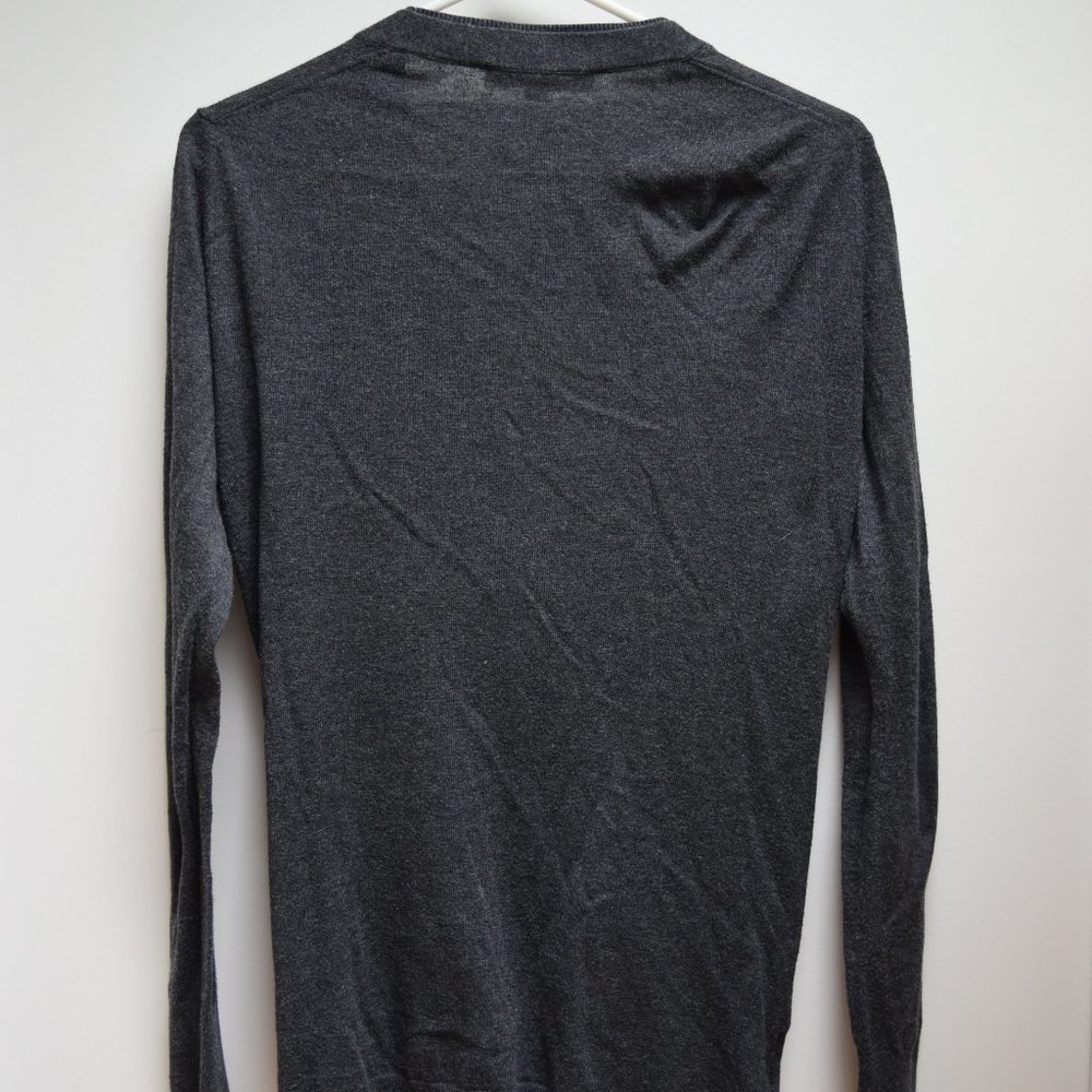 Loft Charcoal Cardigan with Pockets in Women's S - Picture 8 of 9